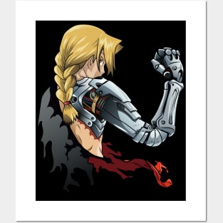 Edward Elric - fullmetal alchemist Posters and Art